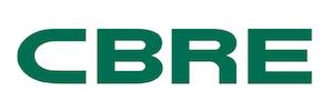 CBRE logo - a Legacy Maintenance Services client.